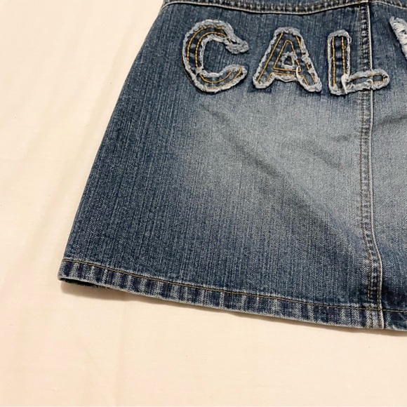 Vintage Calvin Klein Jean Skirt Size 7 - Picture 13 of 15